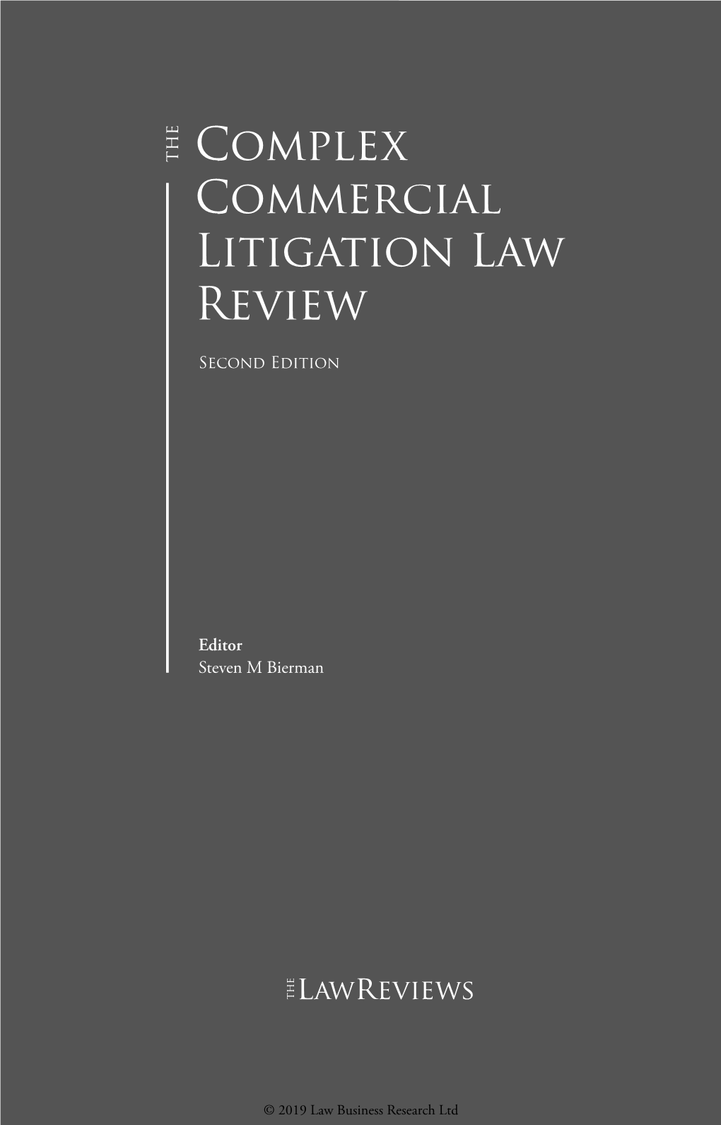 Complex Commercial Litigation Law Review