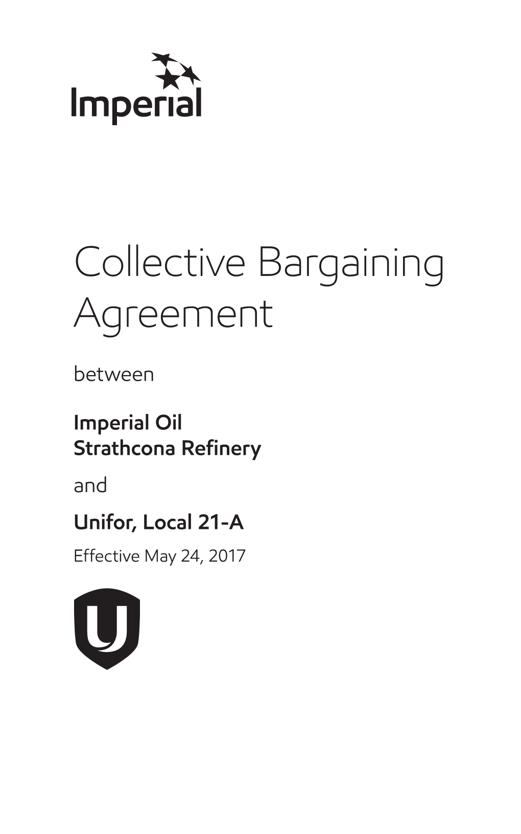 Collective Bargaining Agreement Between