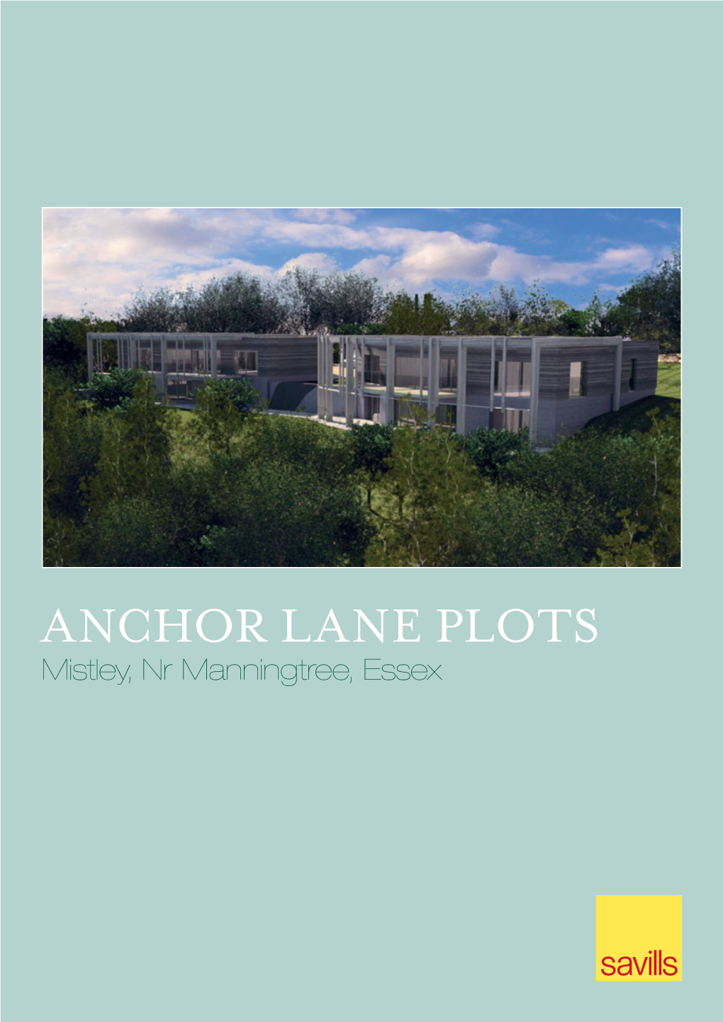 Anchor Lane Plots Mistley, Nr Manningtree, Essex One of the Finest Positions to Create Two Grand Design Type Properties Enjoying Panoramic Views Over the River Stour
