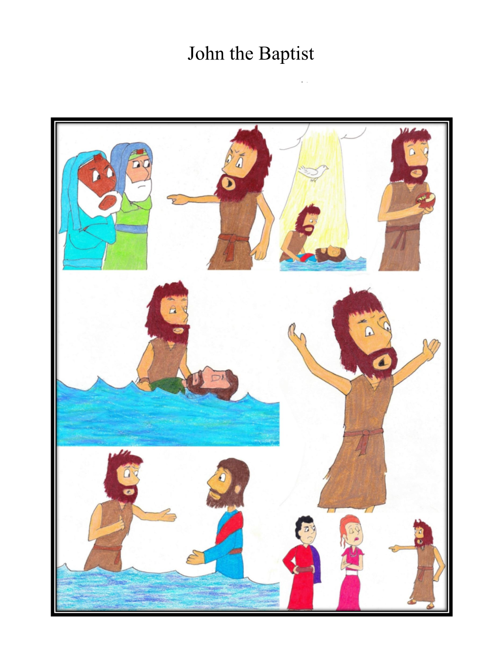 John the Baptist Activities