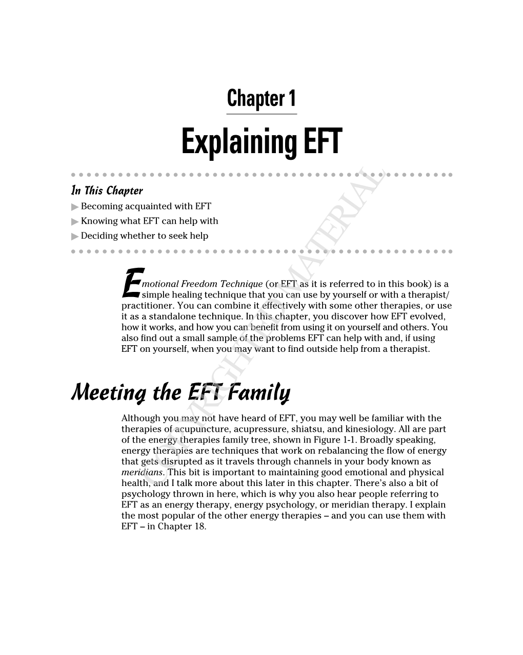 Explaining EFT