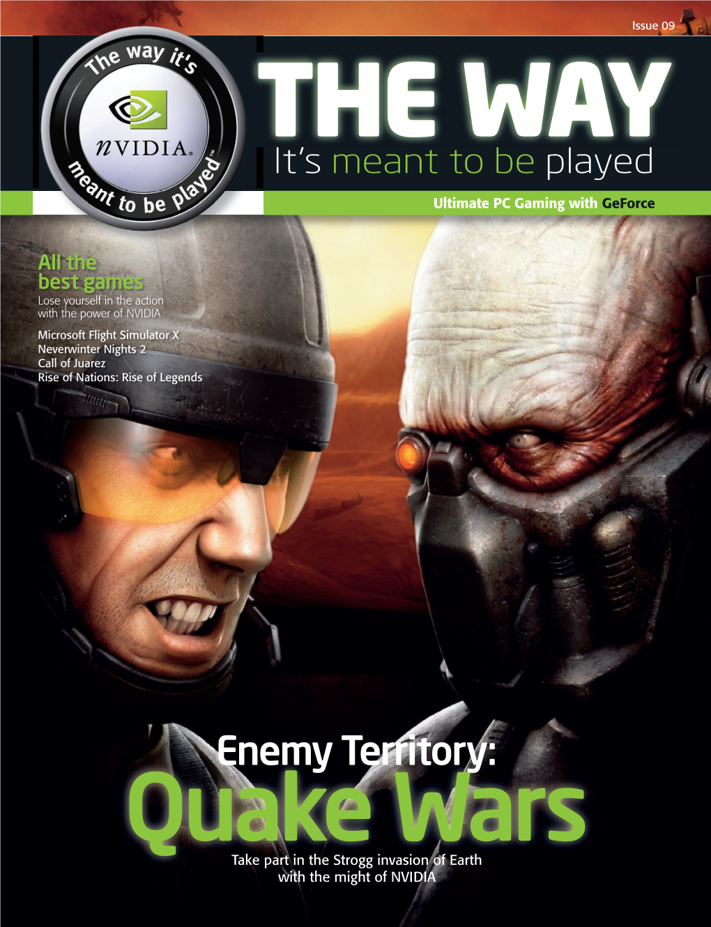 Enemy Territory: Quake Wars Take Part in the Strogg Invasion of Earth with the Might of NVIDIA