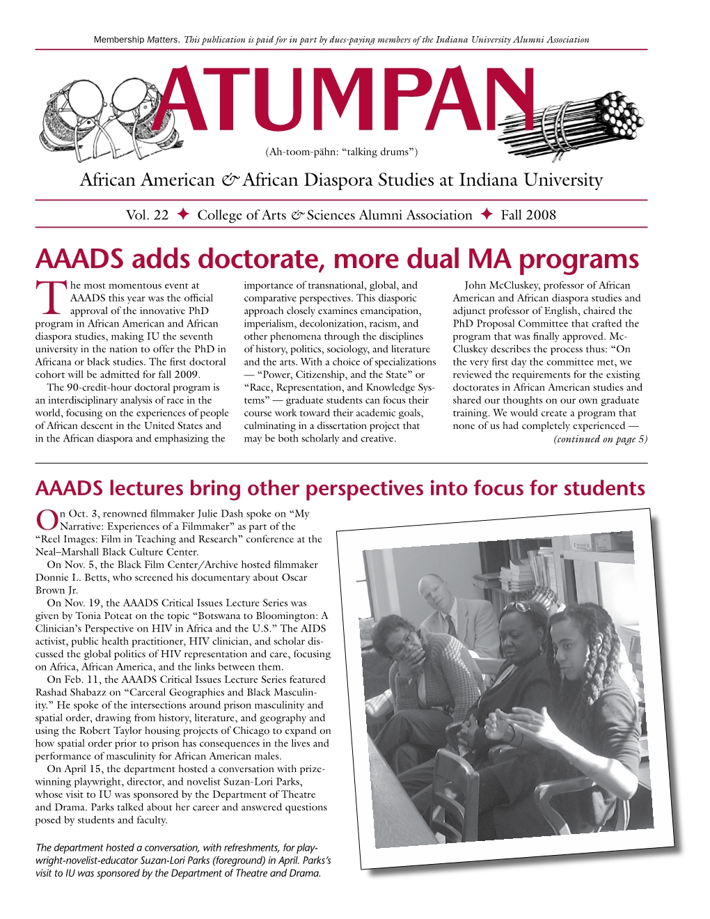 AAADS Adds Doctorate, More Dual MA Programs