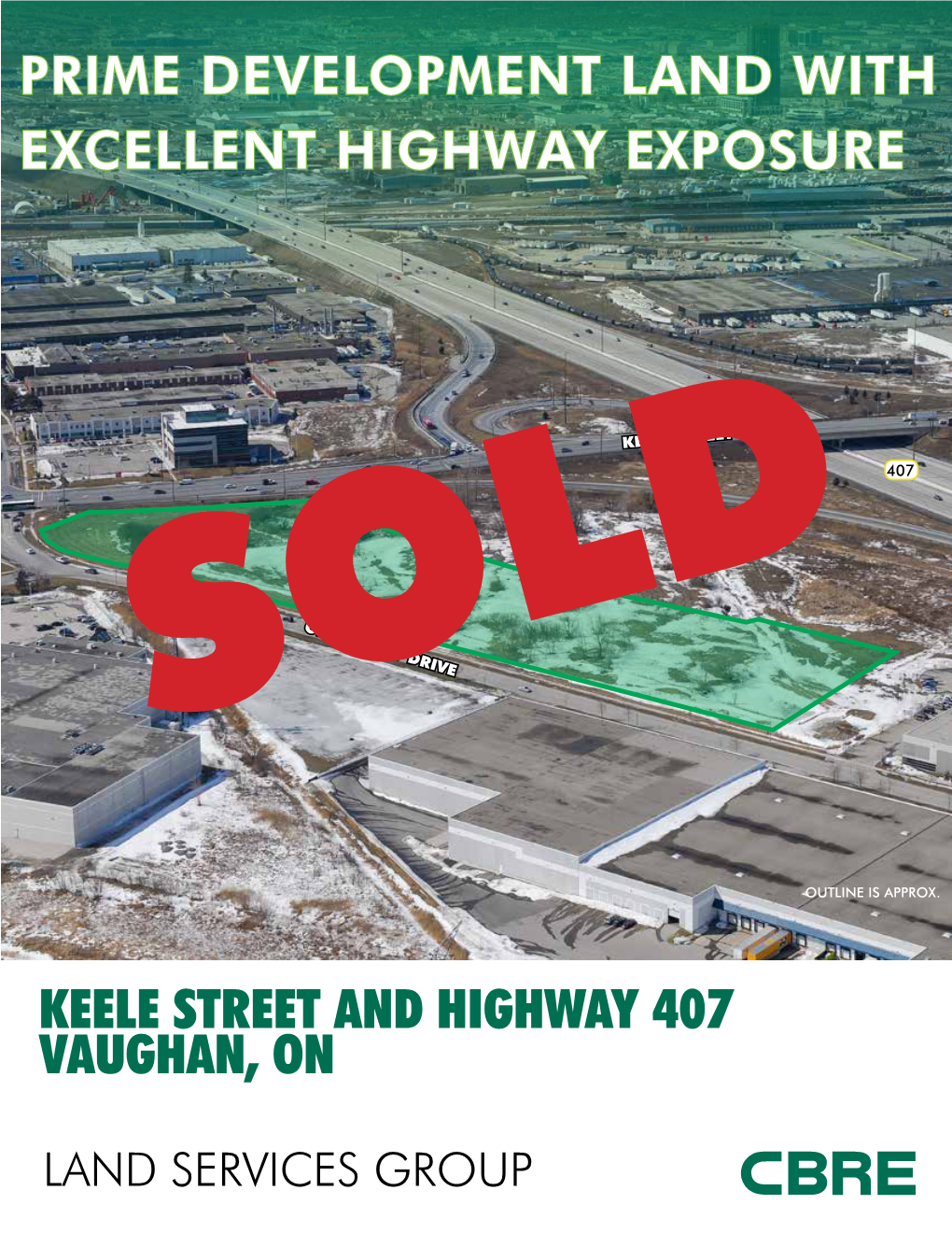 Keele Street and Highway 407 Vaughan, On