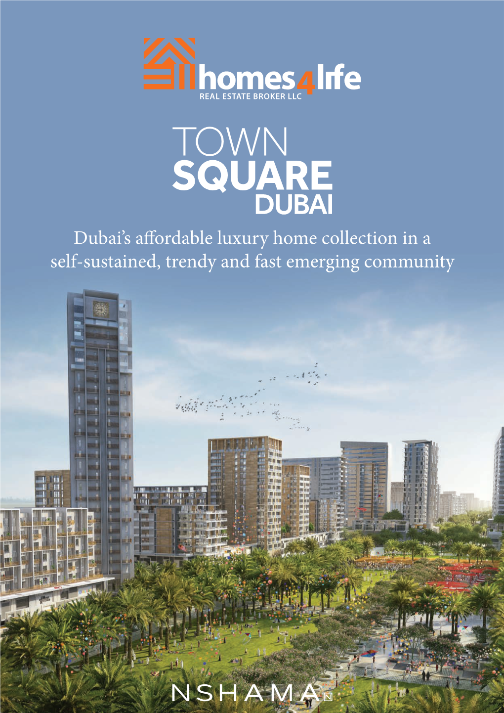 Dubai's Affordable Luxury Home Collection in a Self-Sustained, Trendy