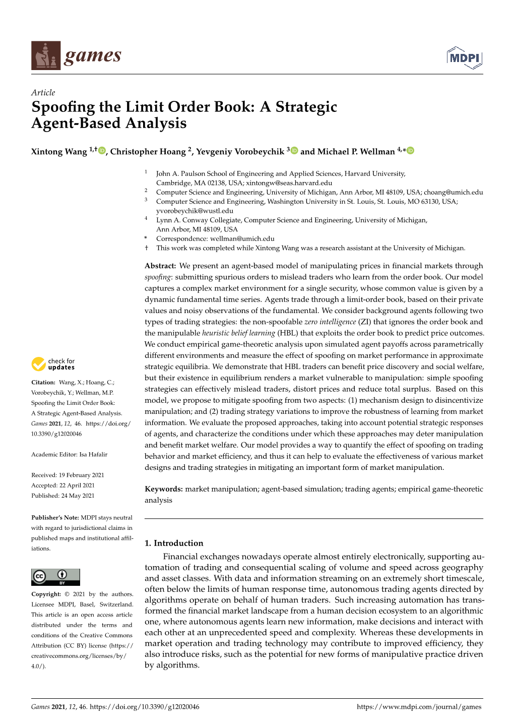 Spoofing the Limit Order Book: a Strategic Agent-Based Analysis