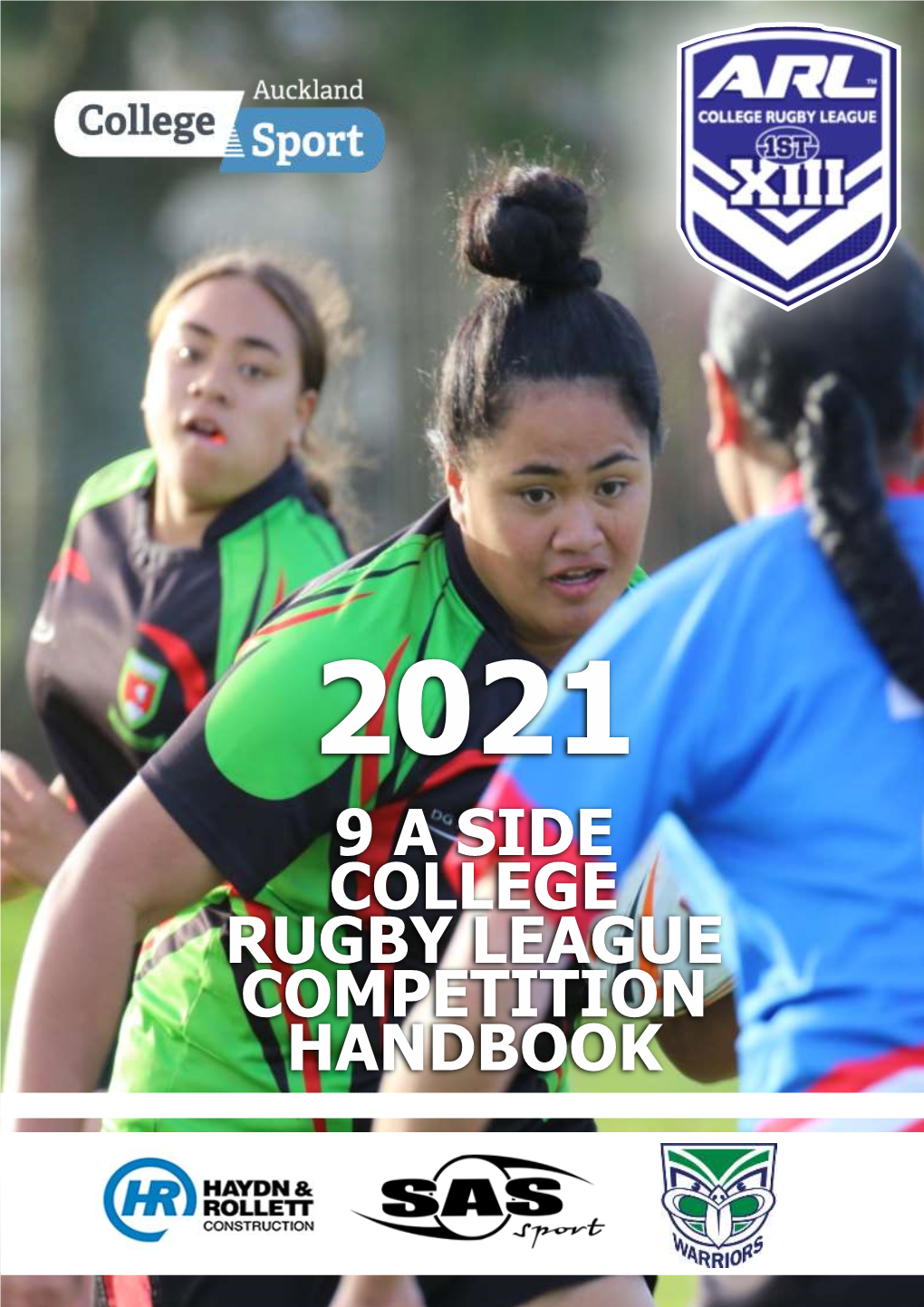 9 a Side College Rugby League Competition Handbook