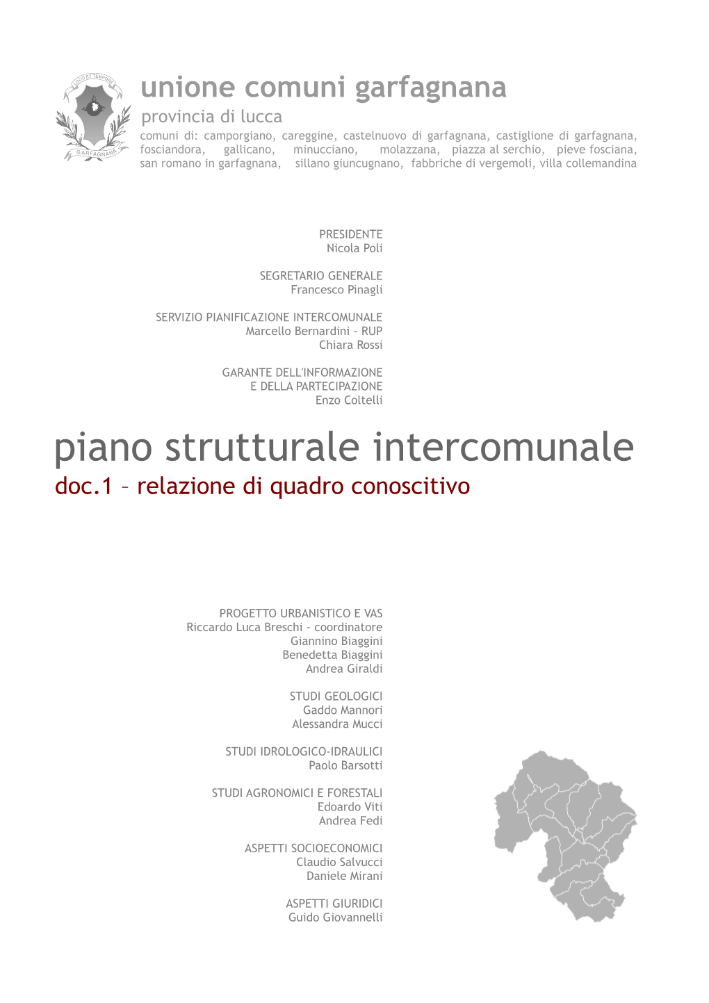 Doc.1 – Relazione Quadro Conoscitivo