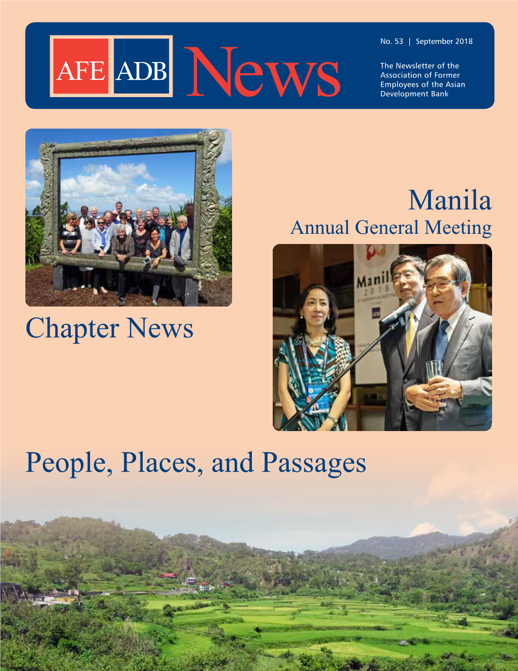 Chapter News Manila People, Places, and Passages