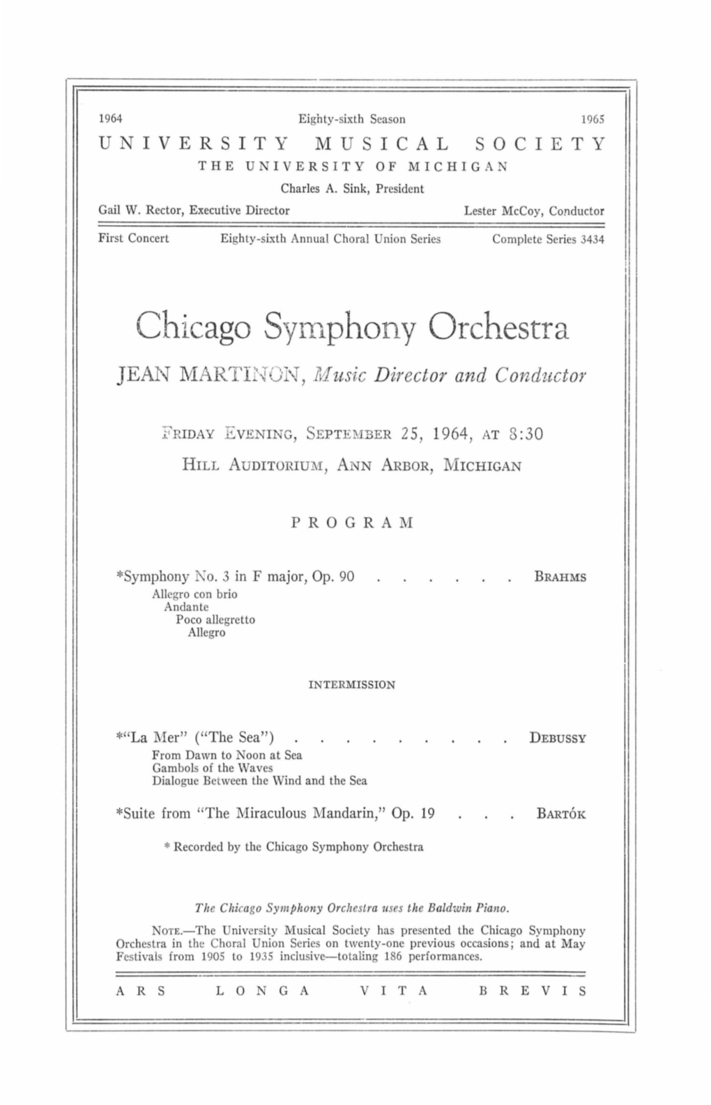 Chicago Syluphony Orchestra