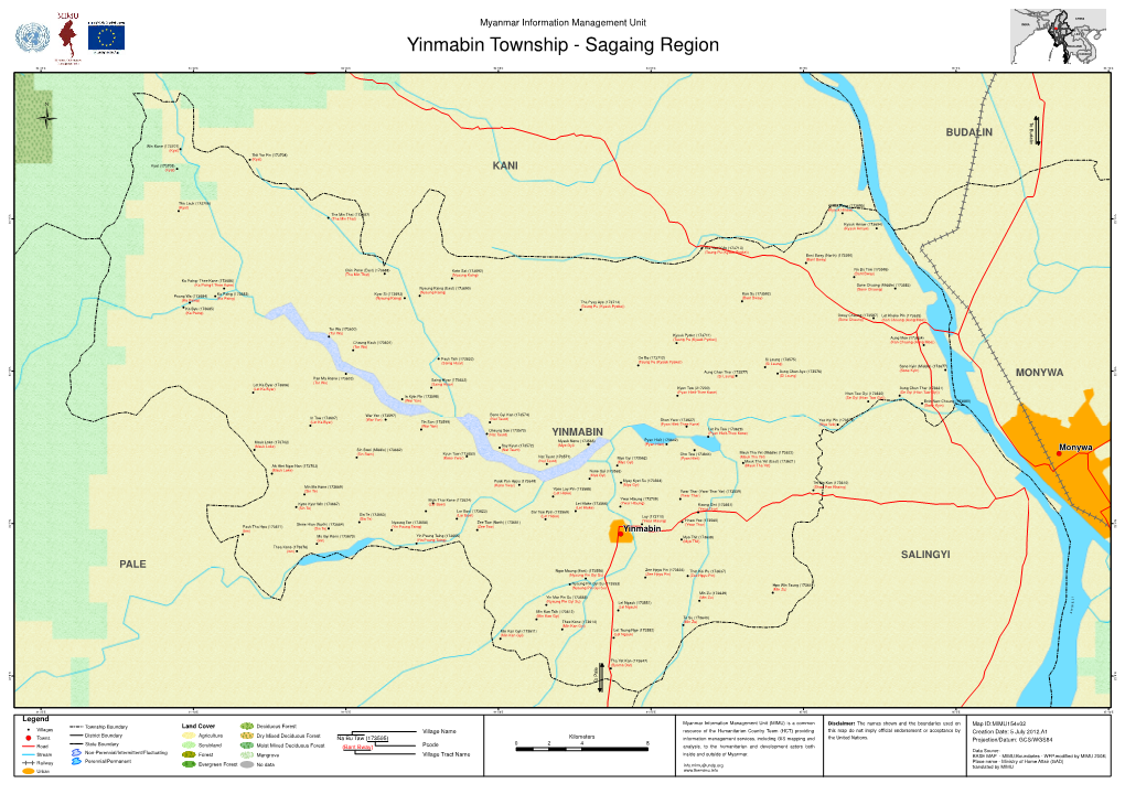 Yinmabin Township - Sagaing Region THAILAND CAMBODIA