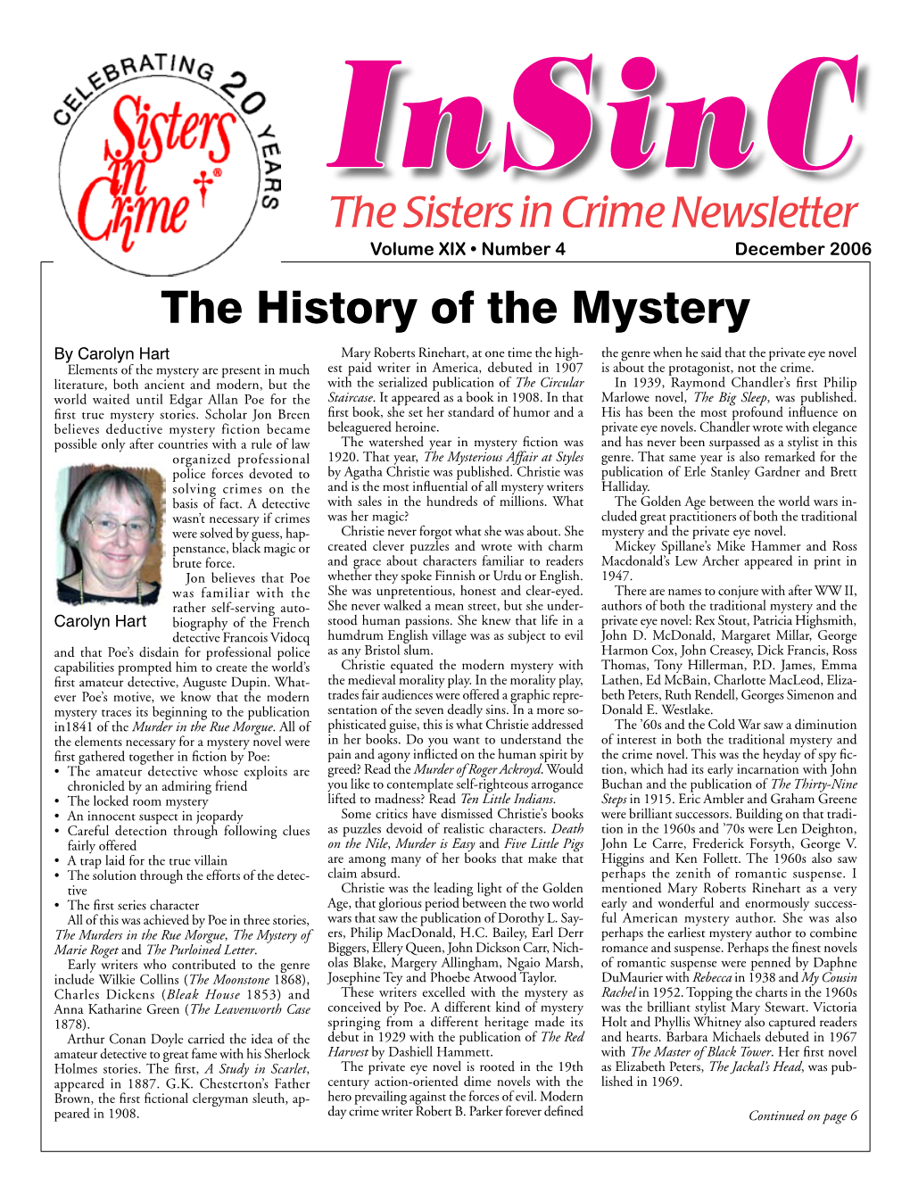 The History of the Mystery