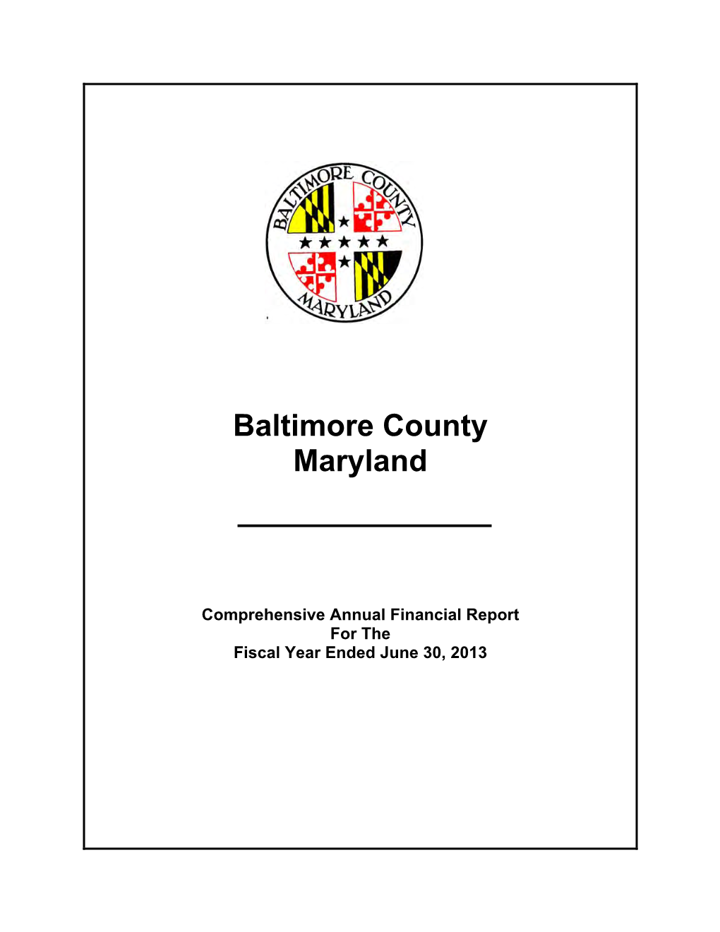 Baltimore County Maryland