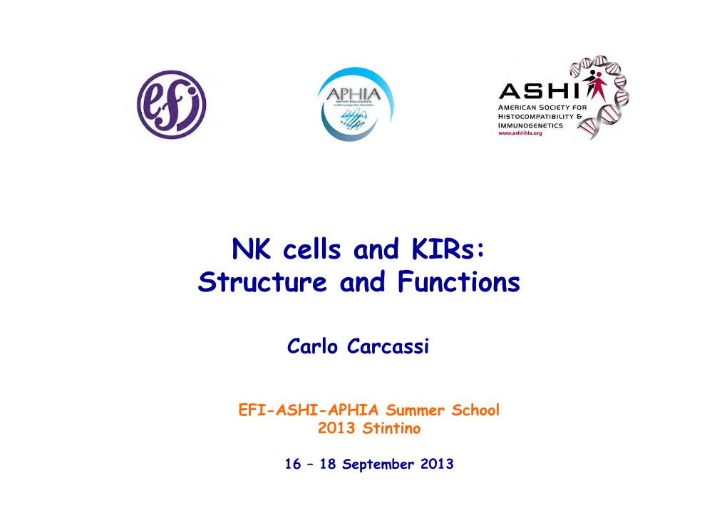 NK Kirs Structure Functions Carcassi Short