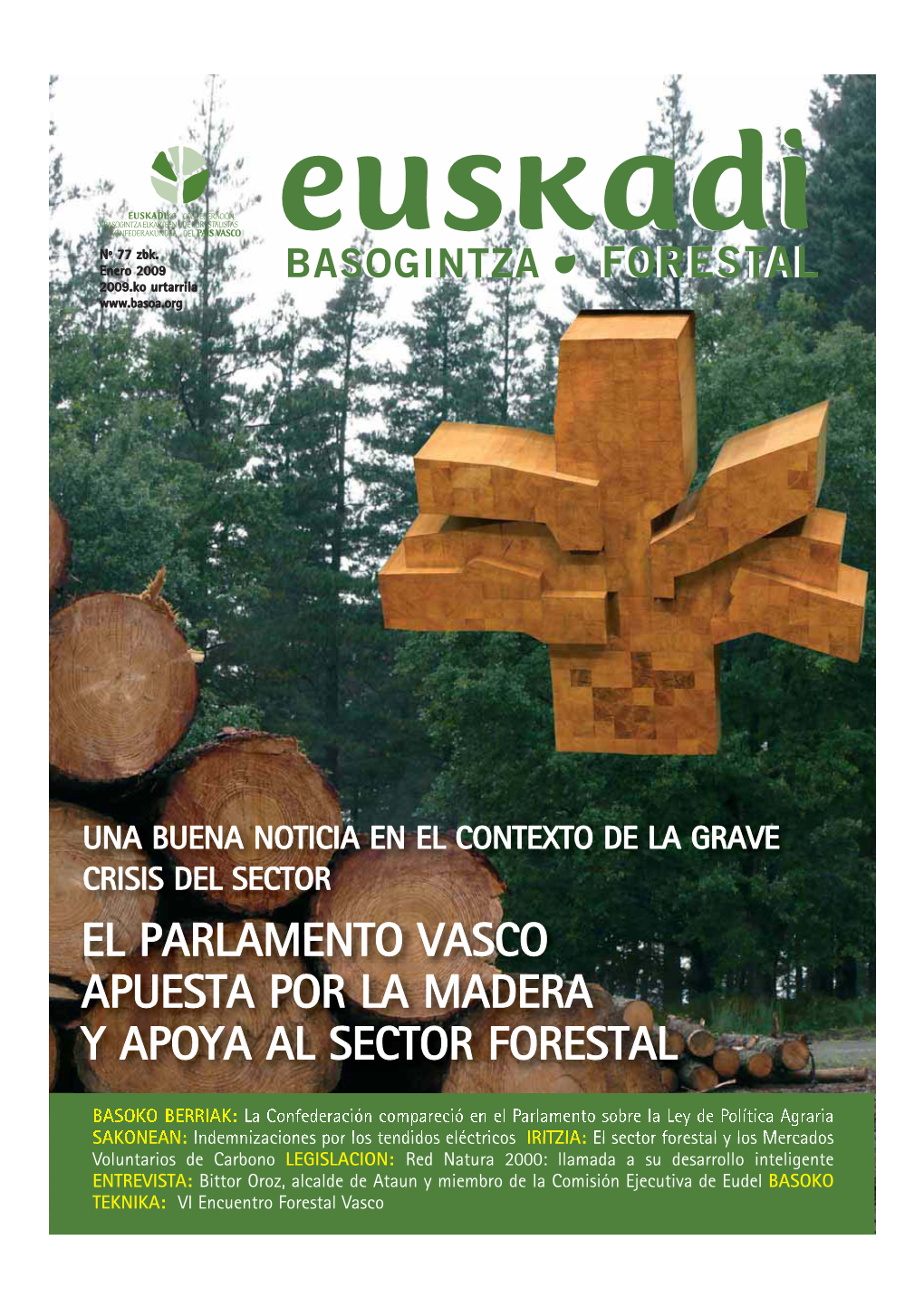 El Parlamento Vasco Apuesta Por La Madera Y Apoya Al Sector Forestal