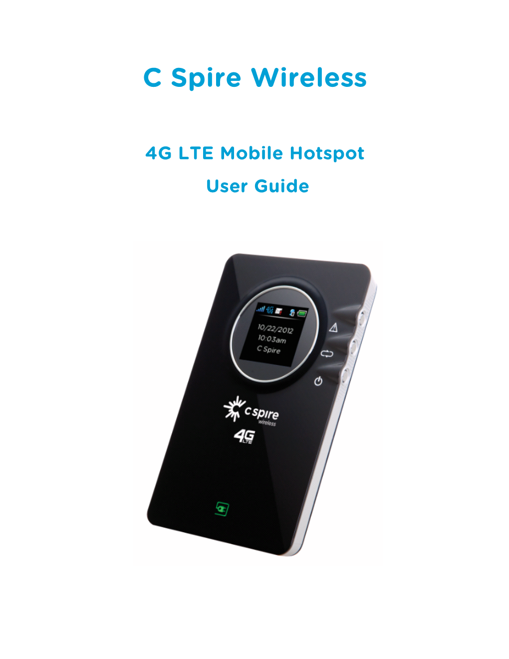 Activate Your 4G LTE Mobile Hotspot