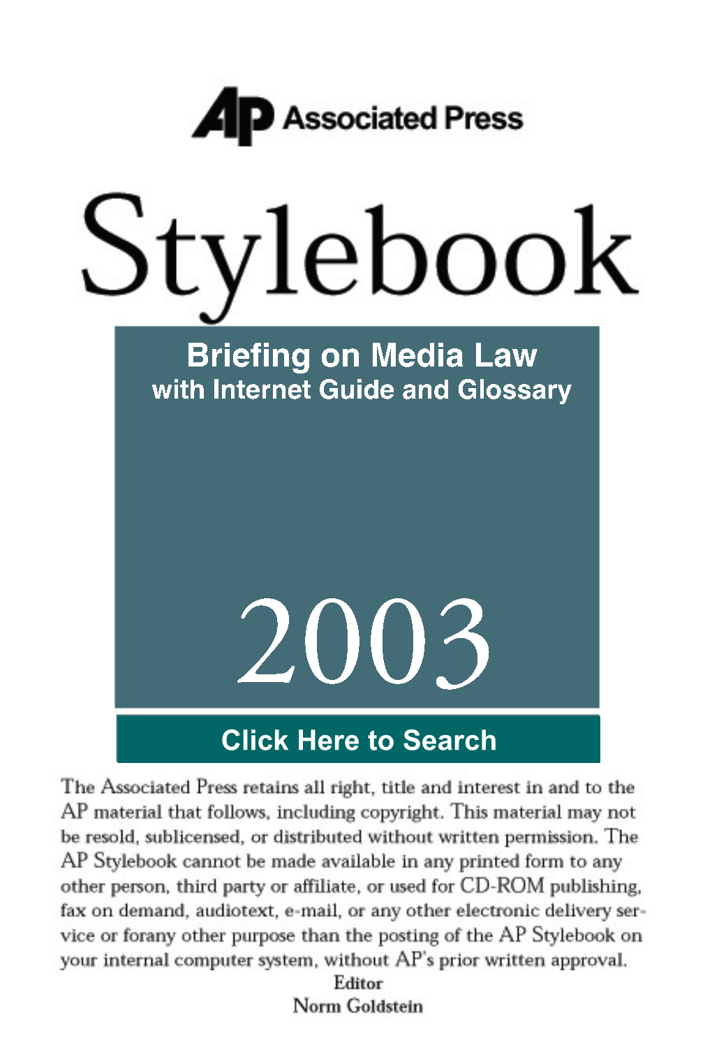 AP Stylebook