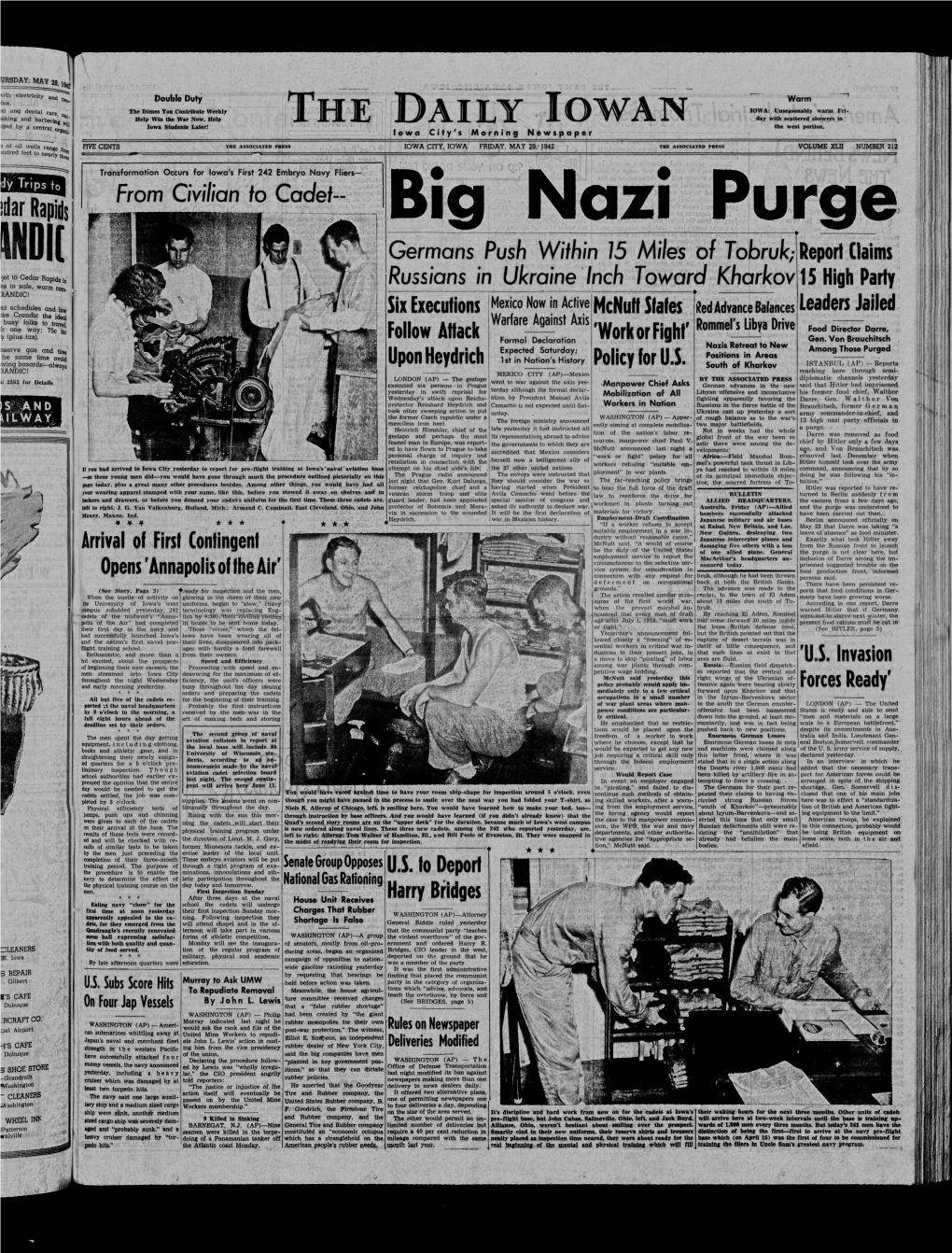 Daily Iowan (Iowa City, Iowa), 1941-05-29