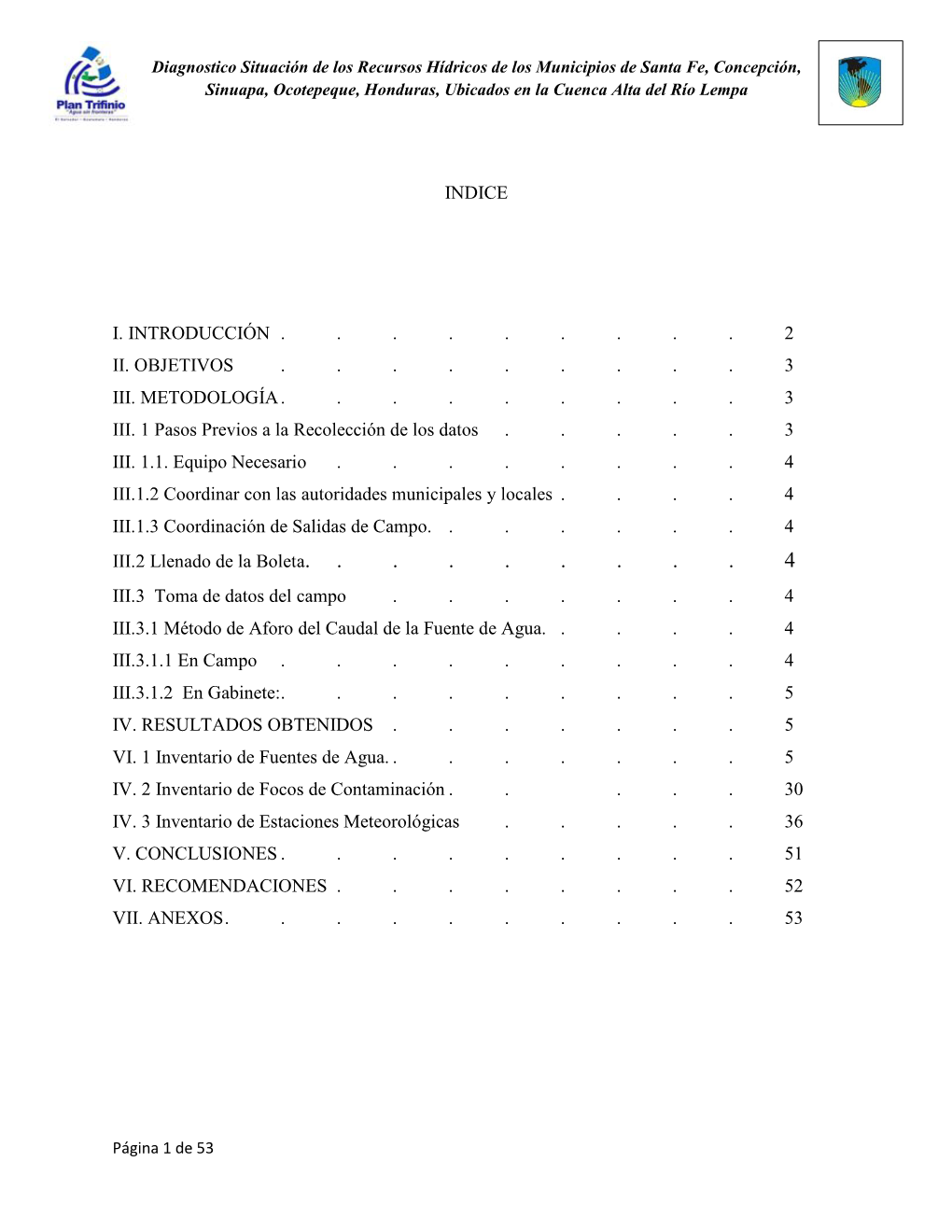 Comisión Trinacional Del Plan Trifinio