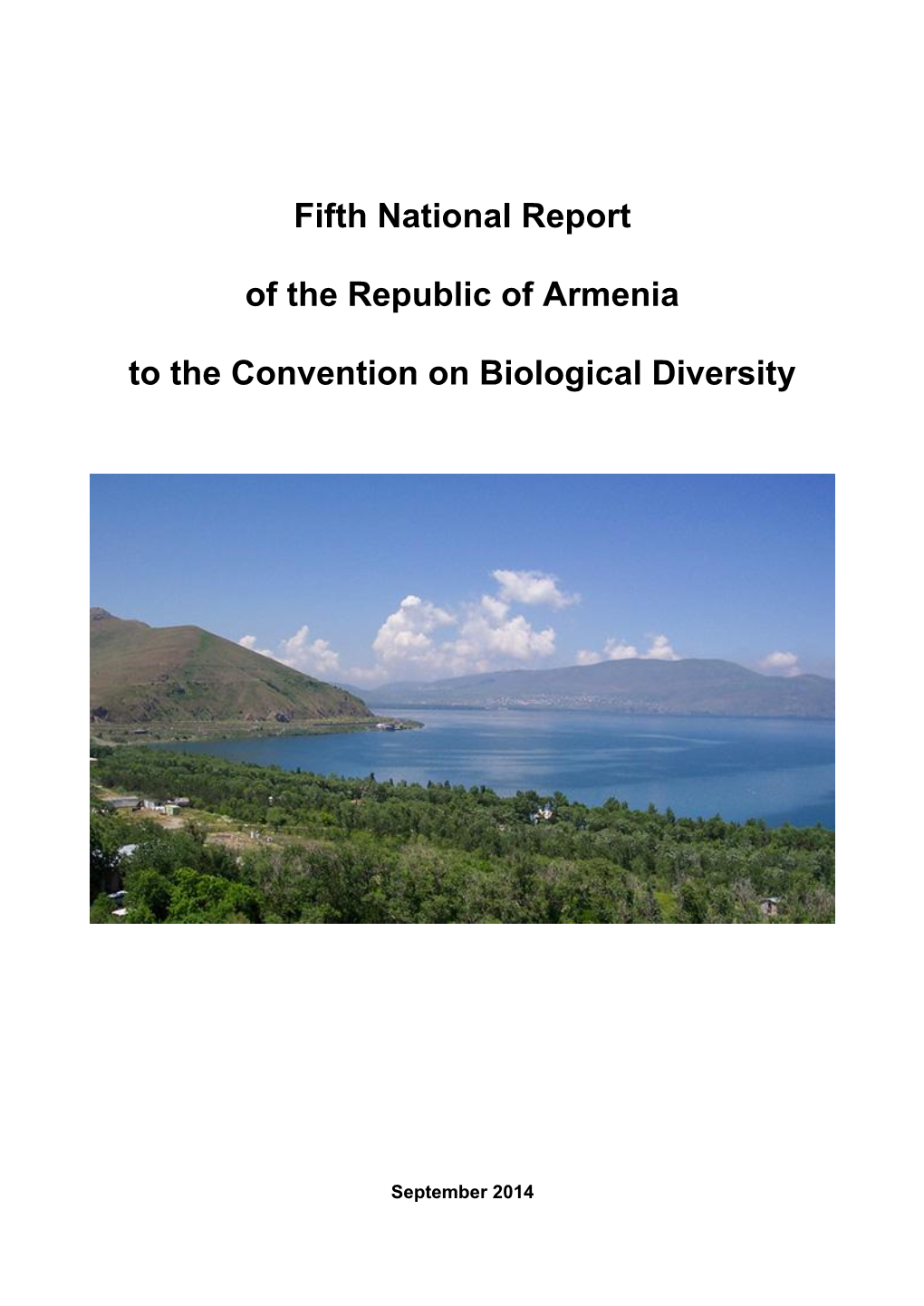 CBD Fifth National Report