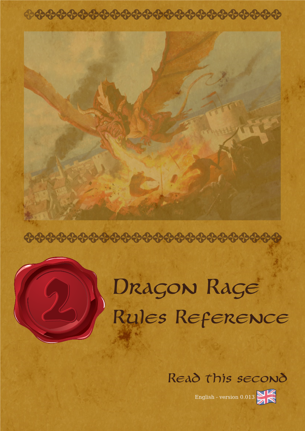 Dragon Rage Rules Reference