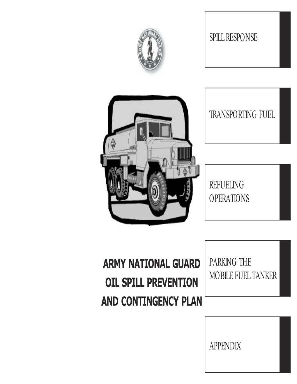 Army National Guard OIL SPILL PREVENTION and CONTINGENCY PLAN