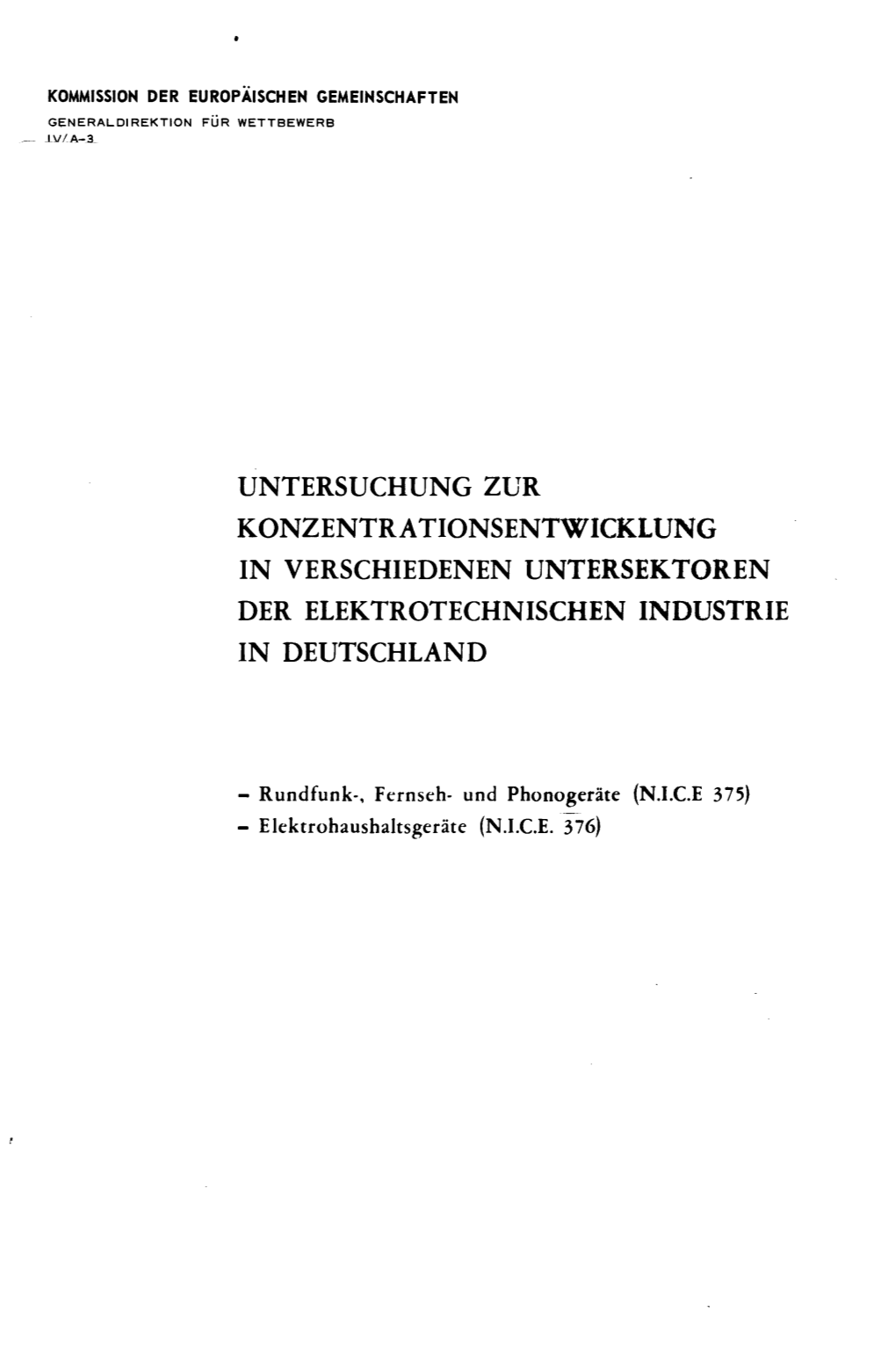 Entwicklung Der Export-Und Importquoten in Der Elektroindustrie