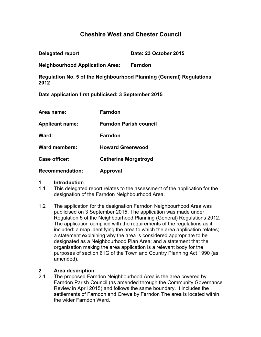 Cheshire West and Chester Council