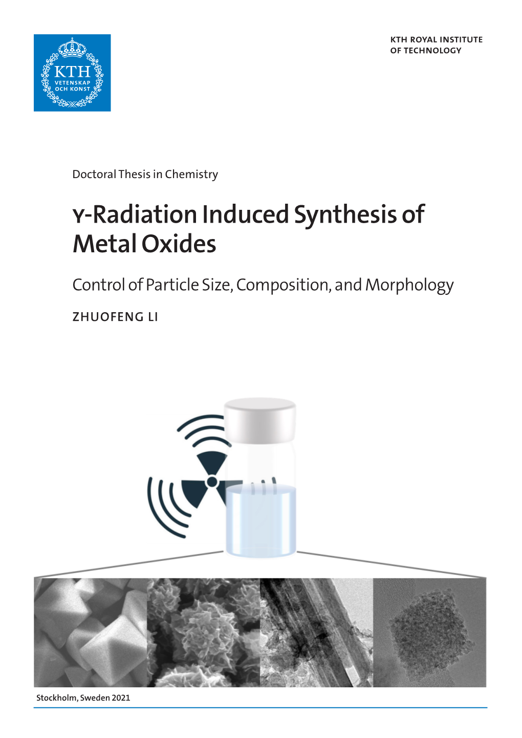 Y-Radiation Induced Synthesis of Metal Oxides