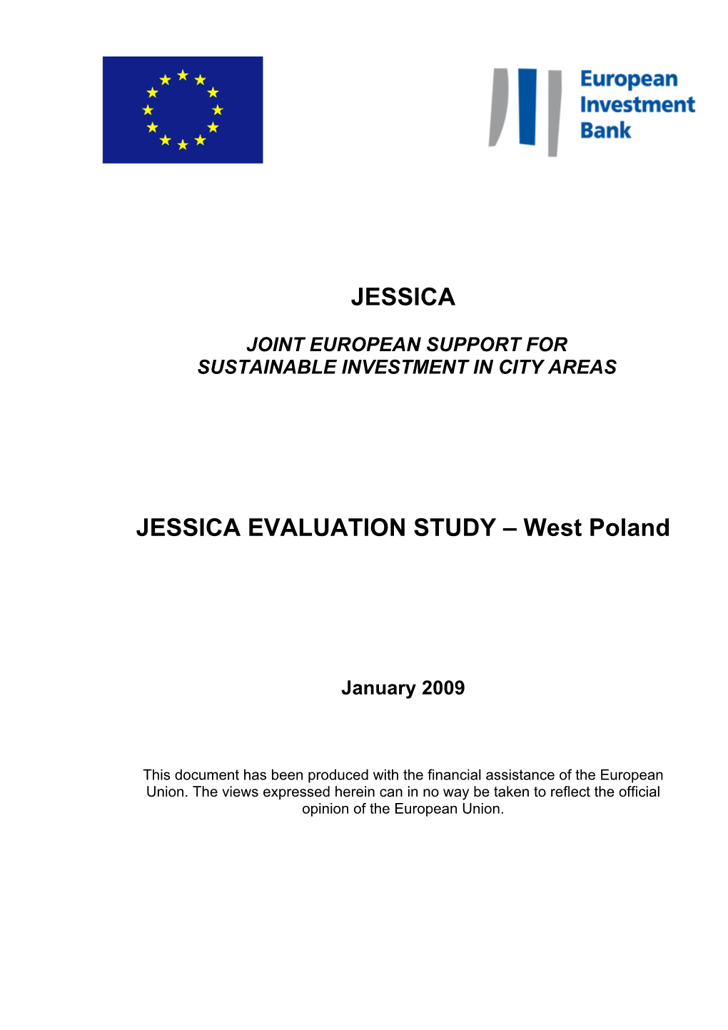JESSICA JESSICA EVALUATION STUDY – West Poland