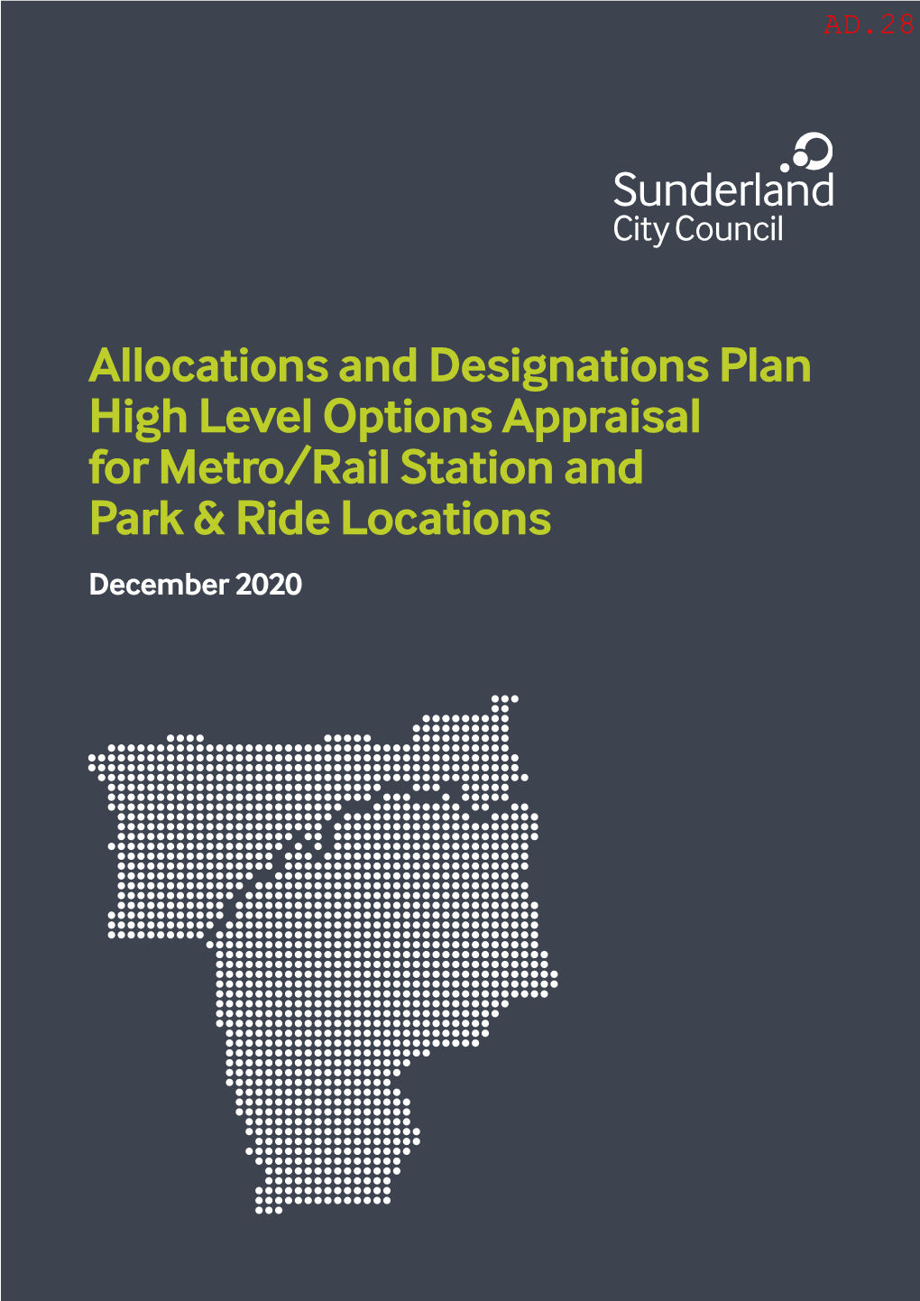 AD.28 Safeguarding Routes, Stations and Park and Ride Facilities