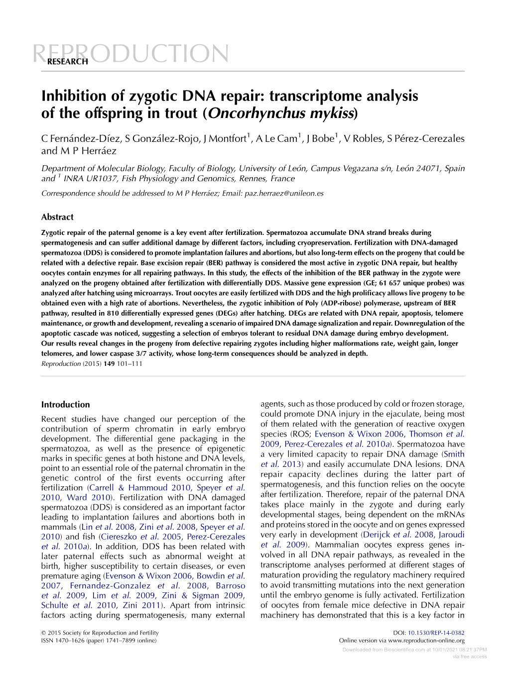 Evidence for Independent Control at the Mrna and Protein Levels Of