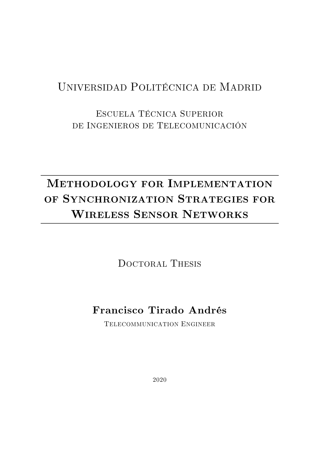 Wireless Sensor Networks