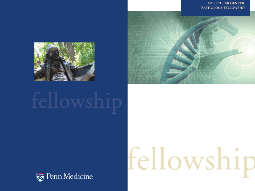 Molecular Genetic Pathology Fellowship