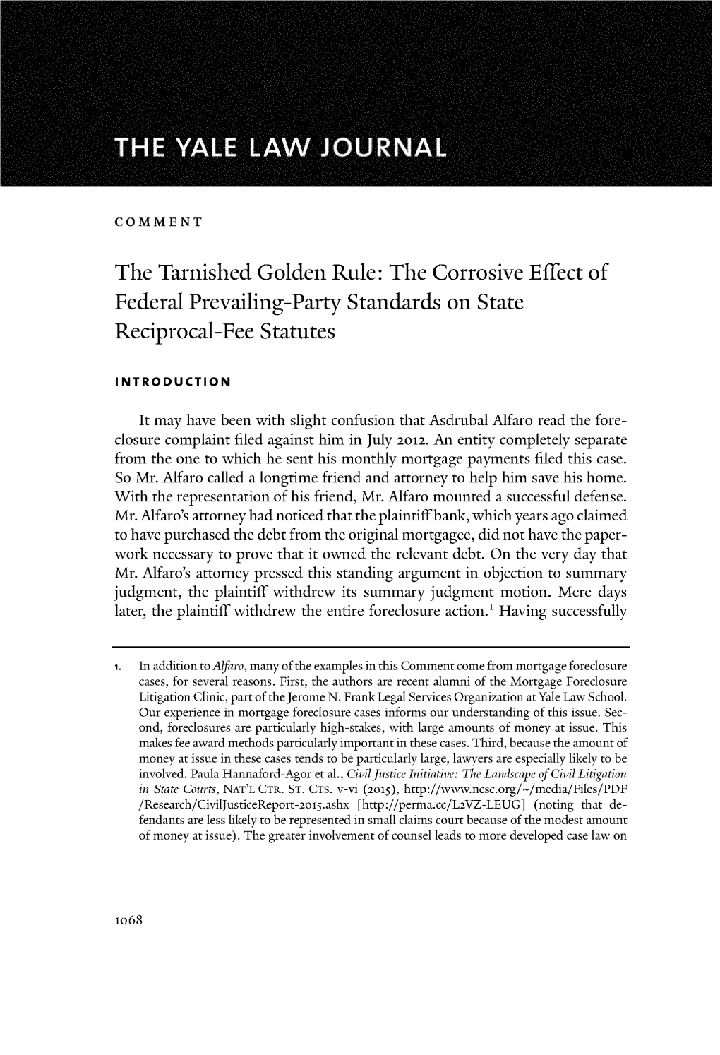 The Corrosive Effect of Federal Prevailing-Party Standards on State Reciprocal-Fee Statutes