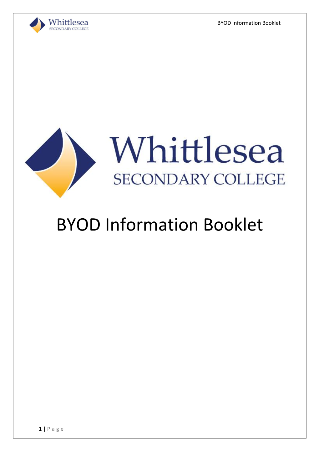 BYOD Information Booklet