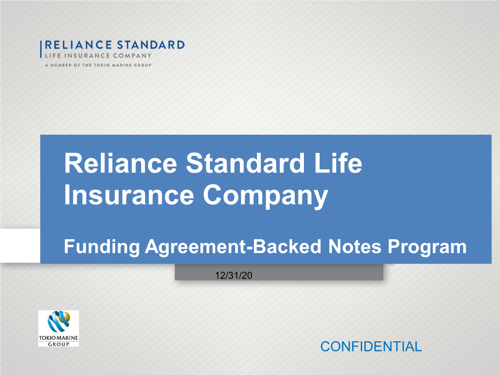 Reliance Standard Life Insurance Company