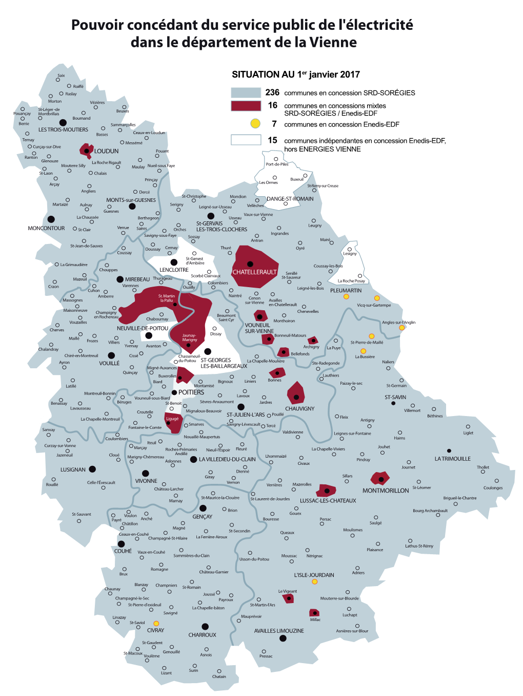 Pouvoir Concédant Du Service Public De L'électricité Dans Le Département De La Vienne