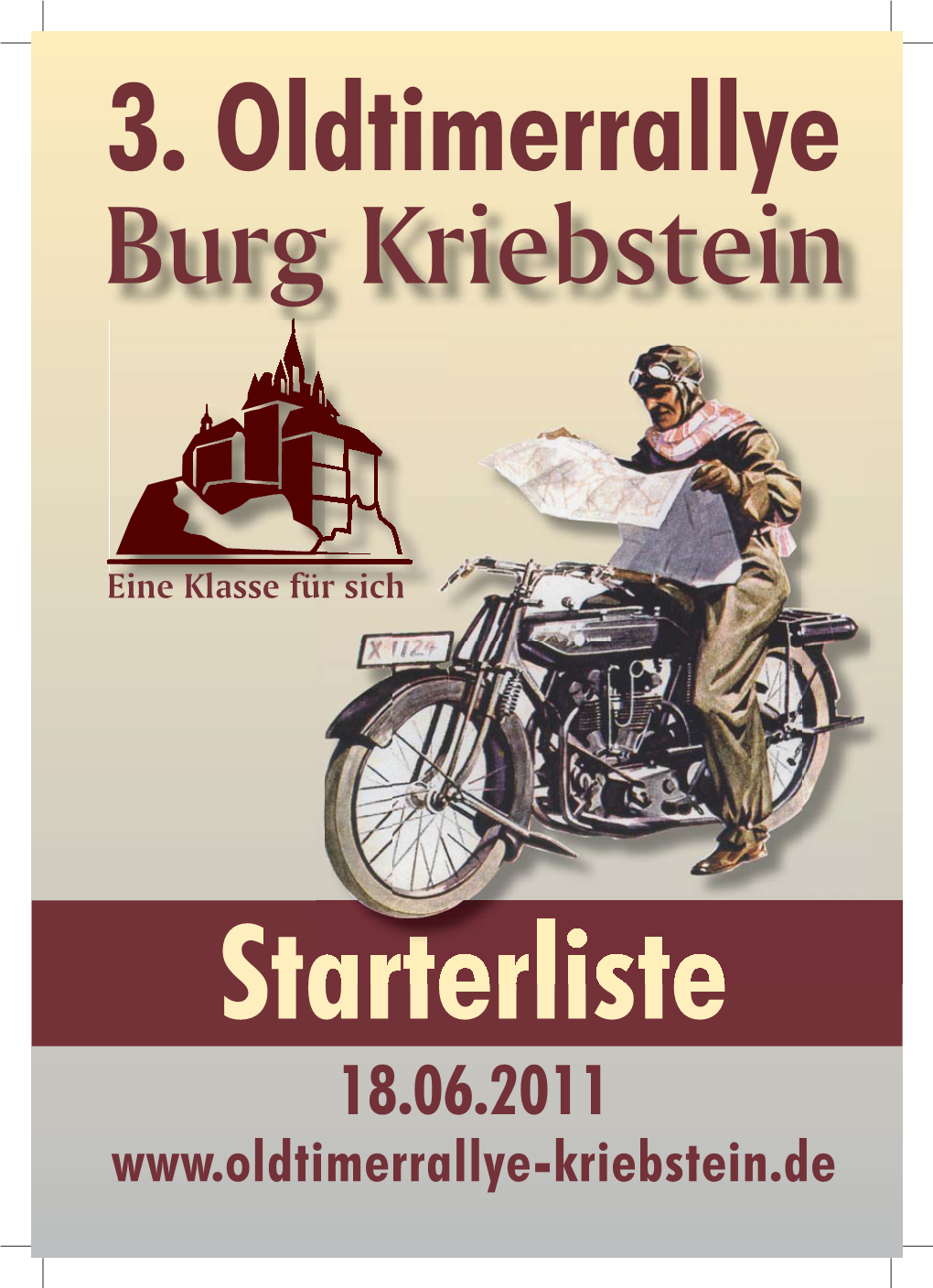 3. Oldtimerrallye Burg Kriebstein