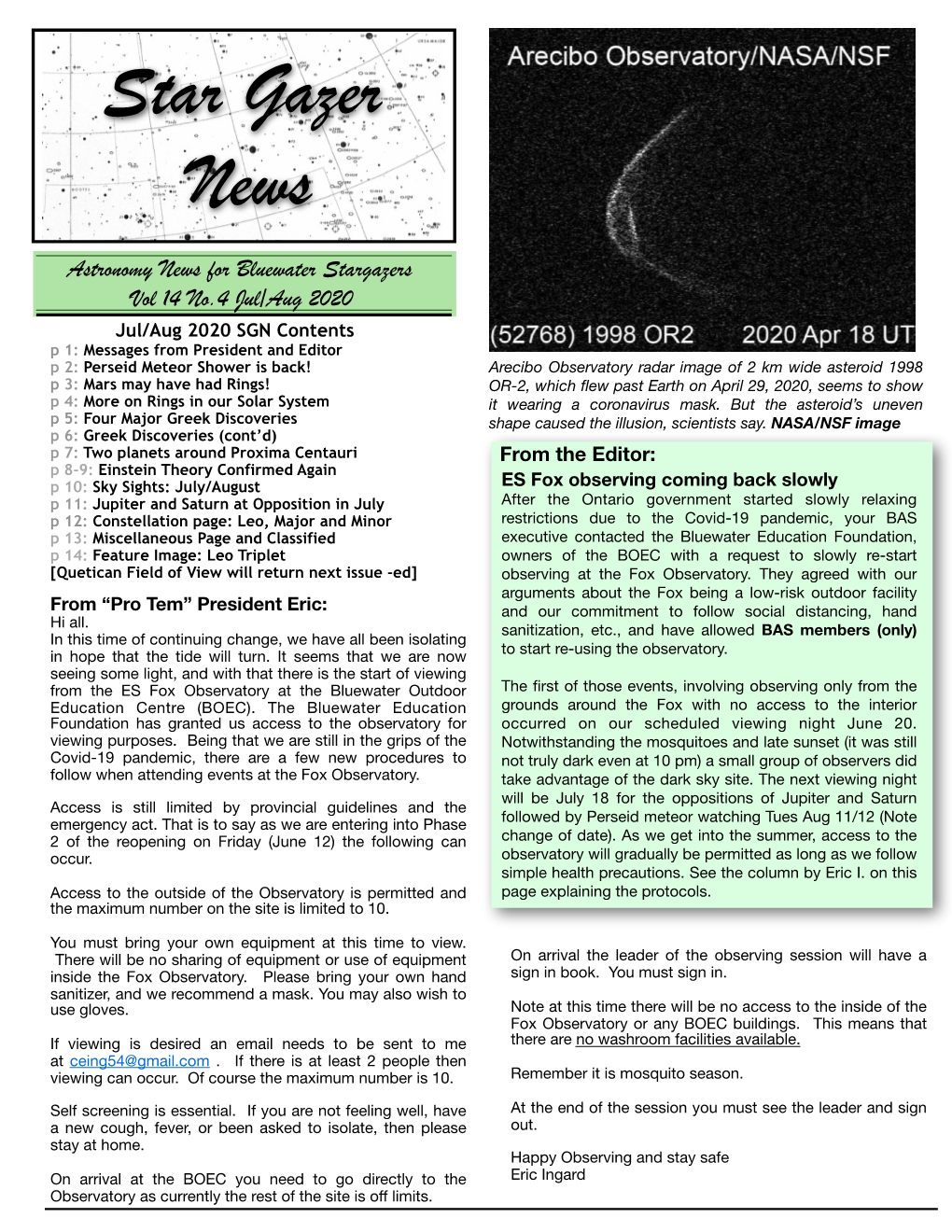 Star Gazer News