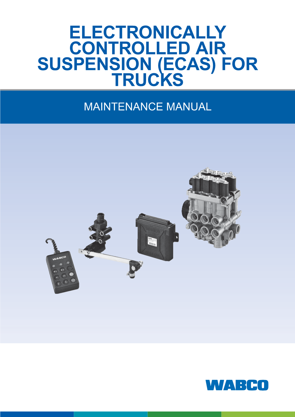 Electronically Controlled Air Suspension (Ecas) for Trucks