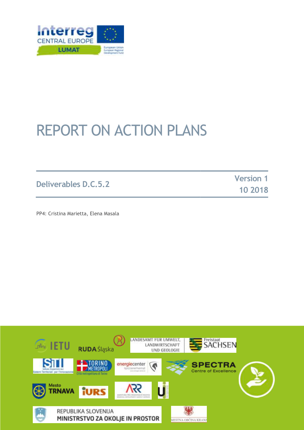 Report on Action Plans
