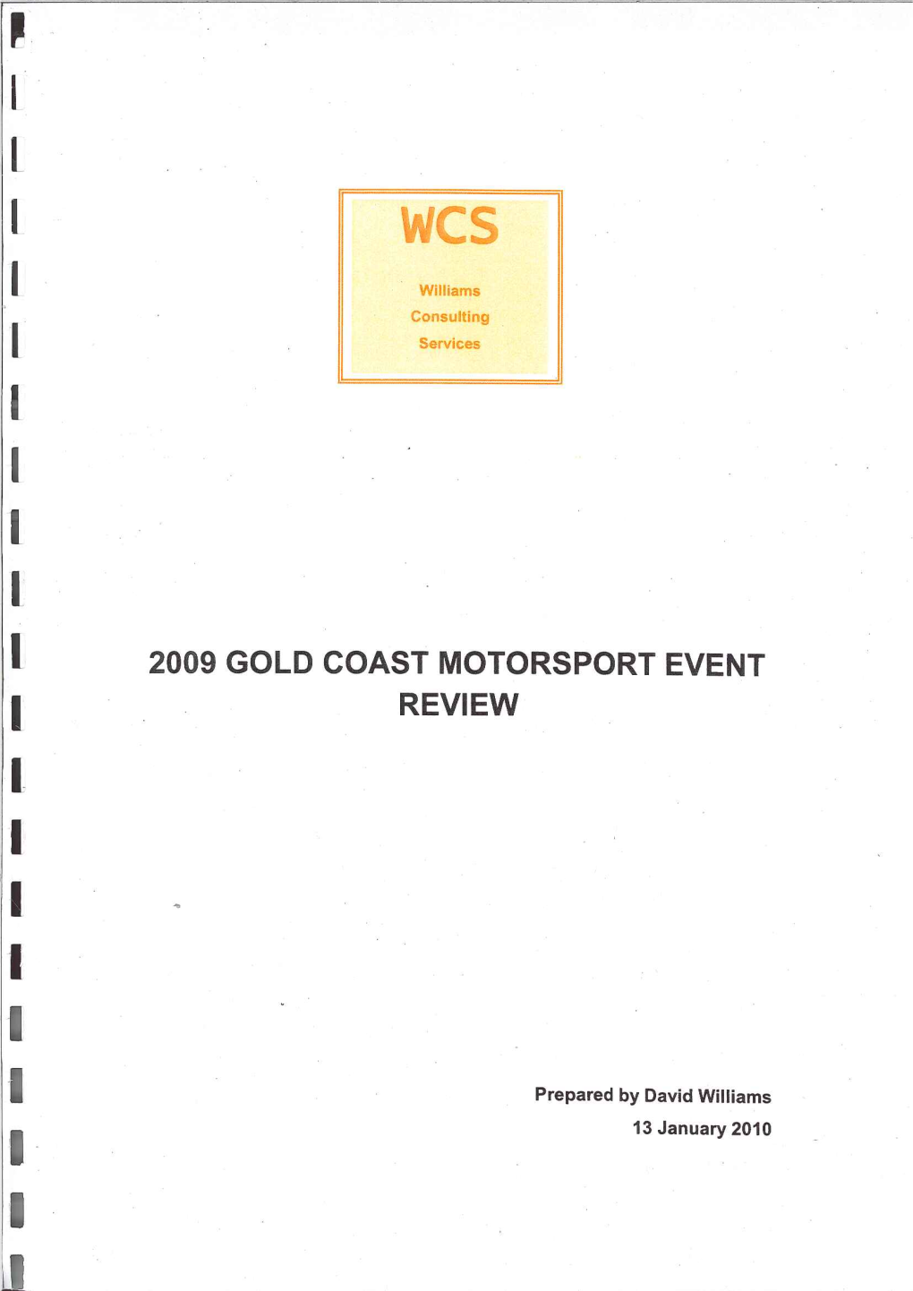 Williams Report Gold Coast Event