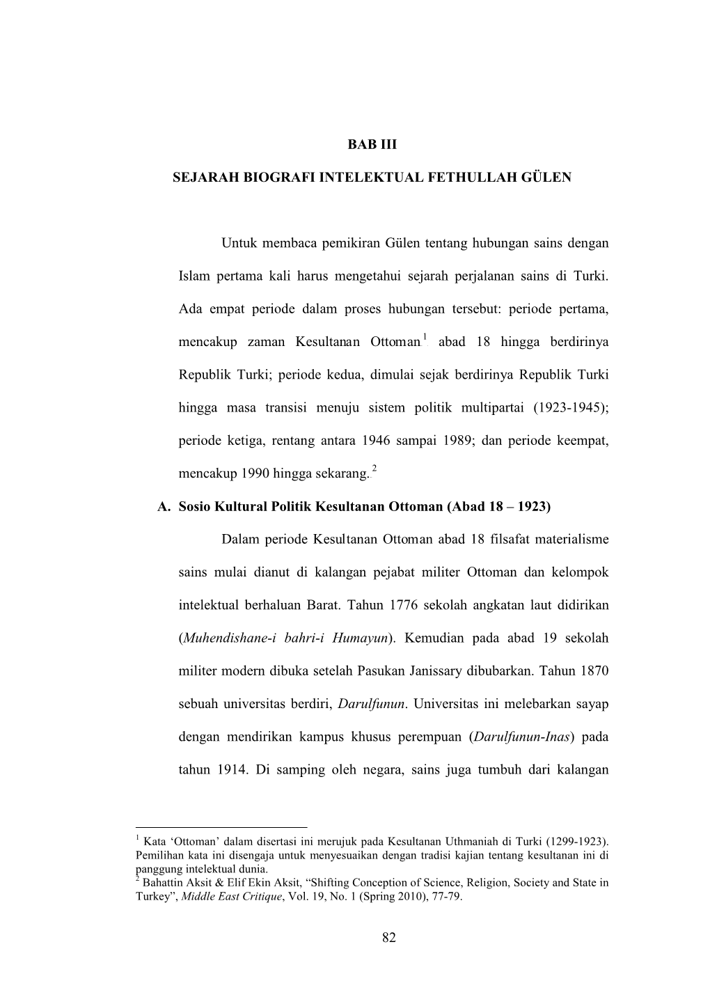 82 Bab Iii Sejarah Biografi Intelektual Fethullah