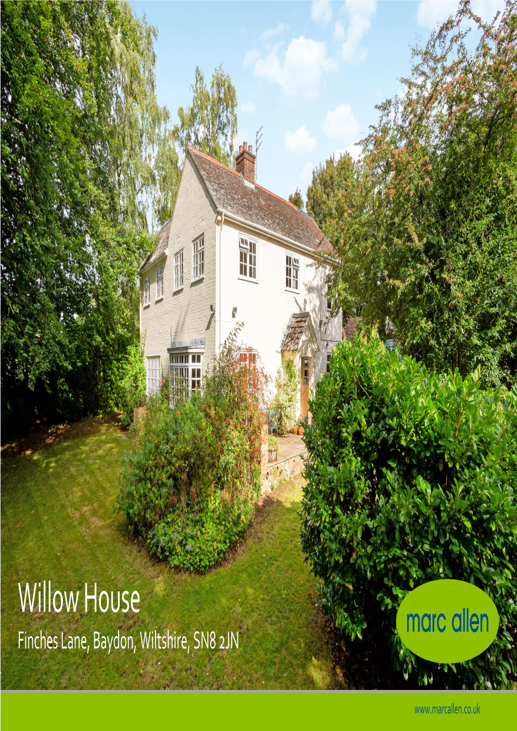 Willow House Finches Lane, Baydon, Wiltshire, SN8 2JN