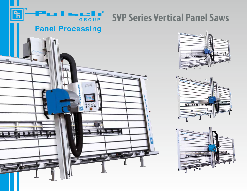 Vertical Panel Saws Panel Processing