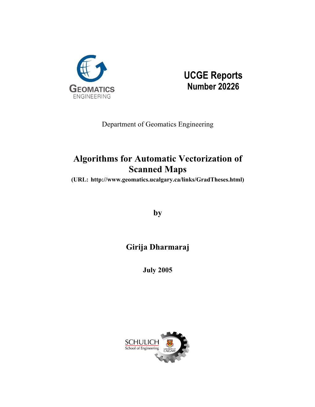 Algorithms for Automatic Vectorization of Scanned Maps (URL