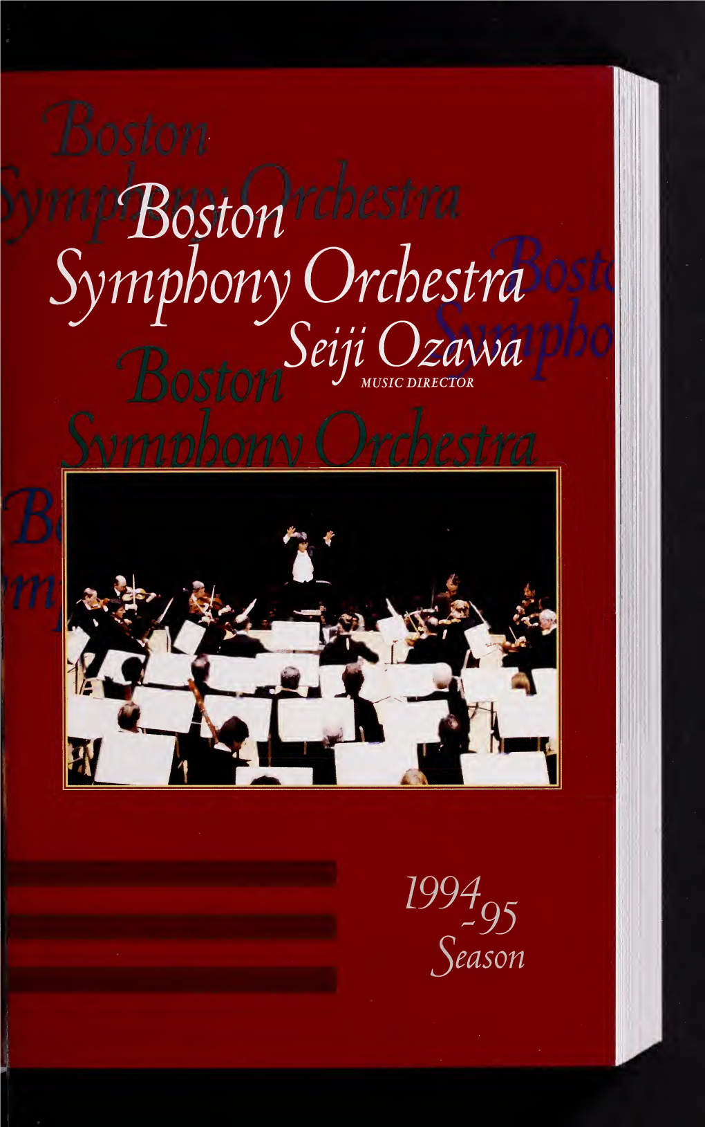 Boston Symphony Orchestra Concert Programs, Season 114, 1994-1995, Subscription, Volume 01