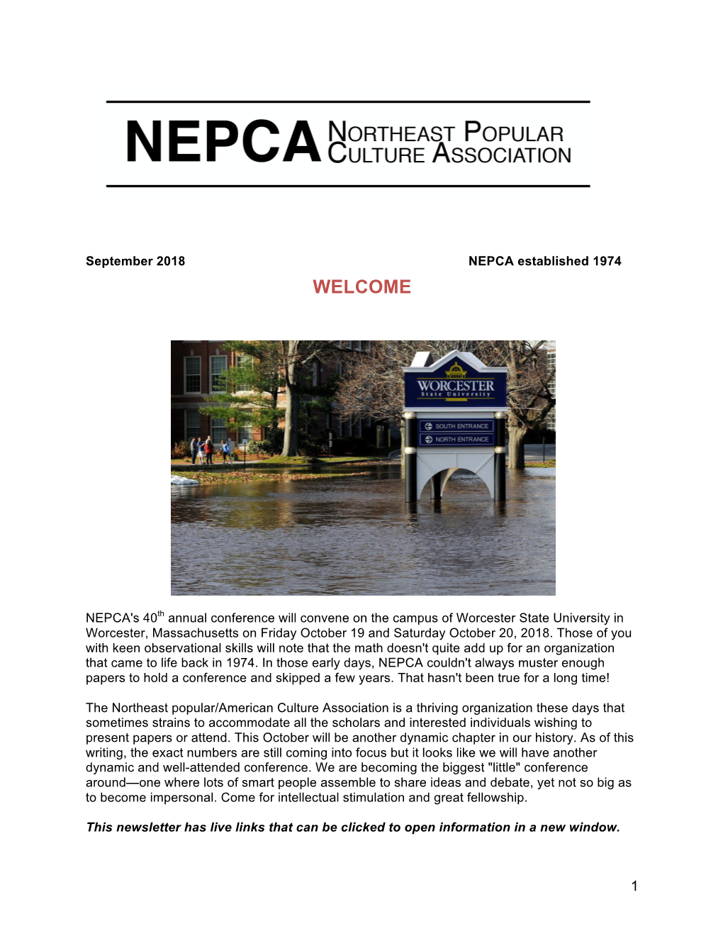 2018 NEPCA News