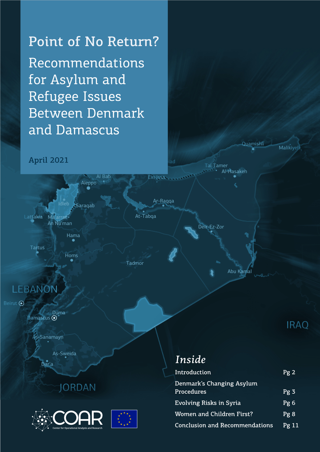 Point of No Return? Recommendations for Asylum and Refugee Issues Between Denmark and Damascus